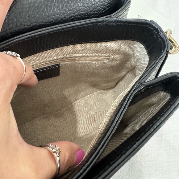 Gucci Black Leather Shoulder Bag - Picture 5 of 9